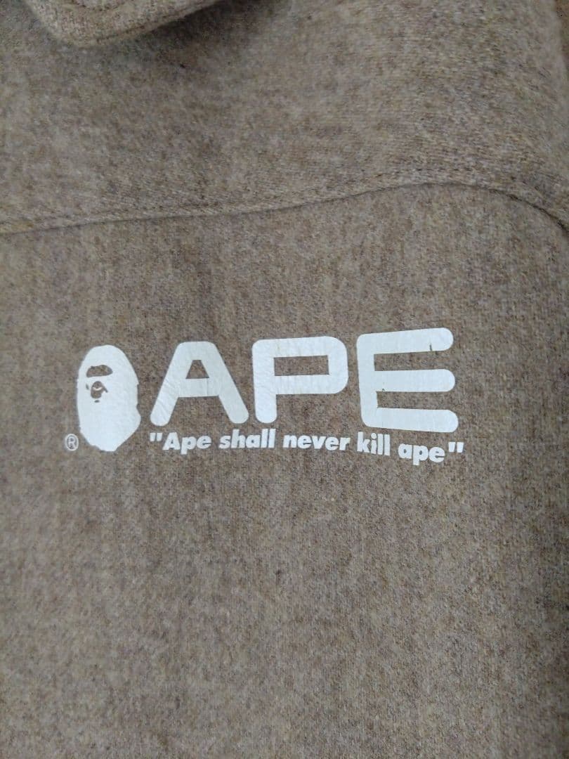 APE GORE WINDSTOPPER ジャケット ベージュ