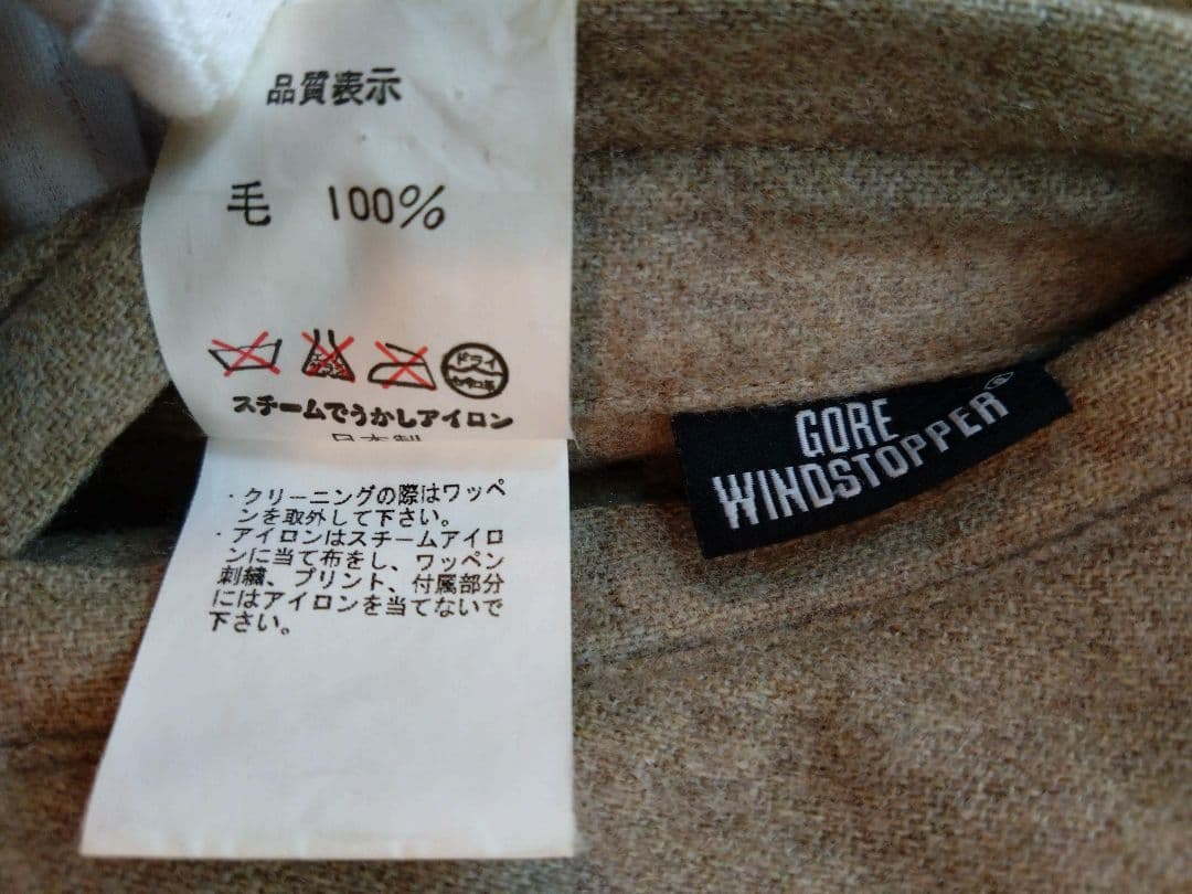 APE GORE WINDSTOPPER ジャケット ベージュ