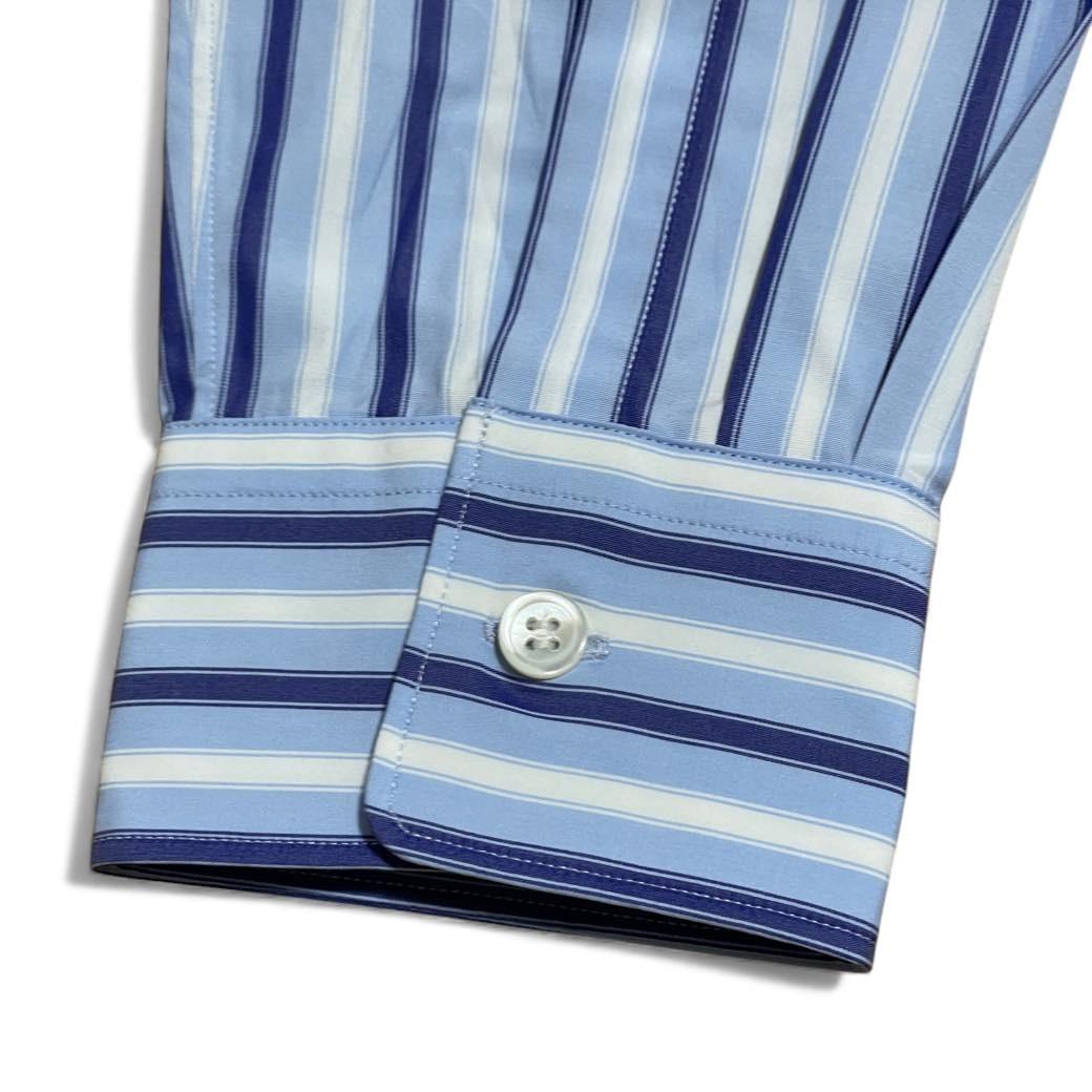 コムデギャルソン オムドゥ DO-B024 ジップ デザイン ストライプ シャツ