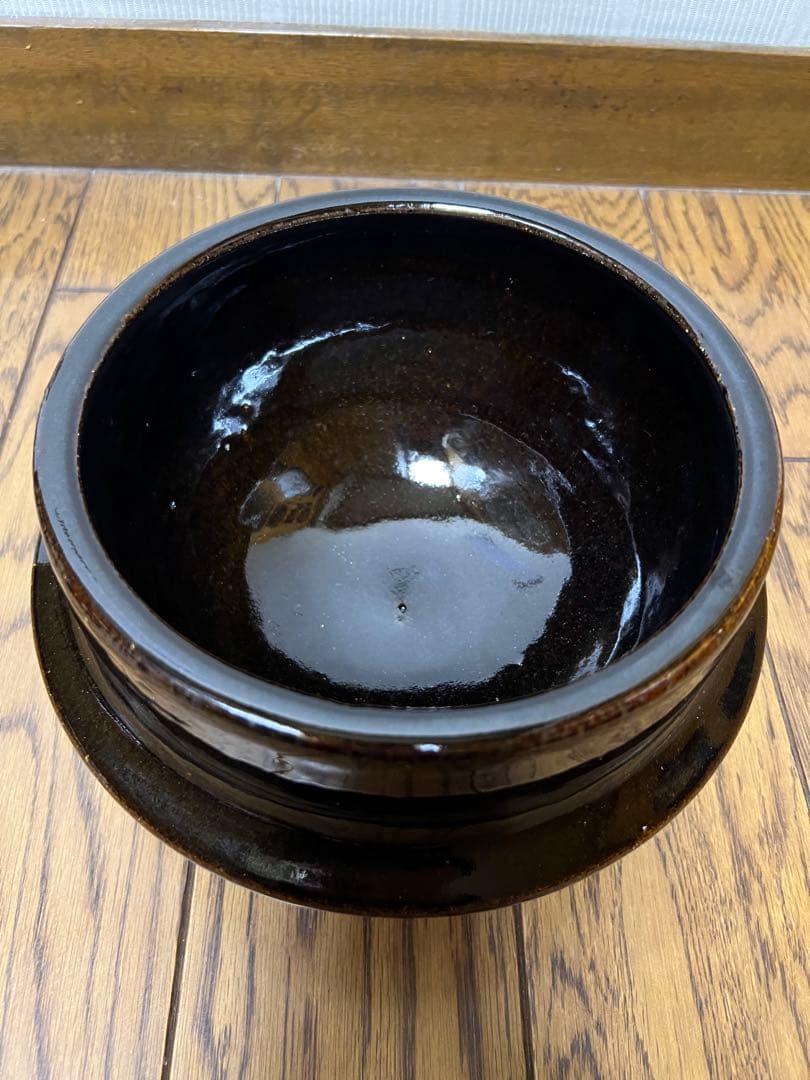 伊賀焼　土楽釜　6寸