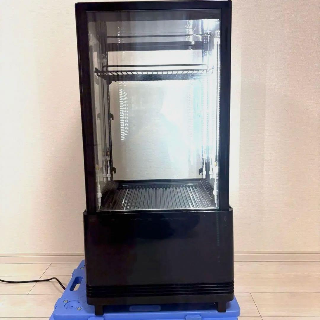 レマコム R4G-74SLB 4面ガラス 冷蔵 ショーケース