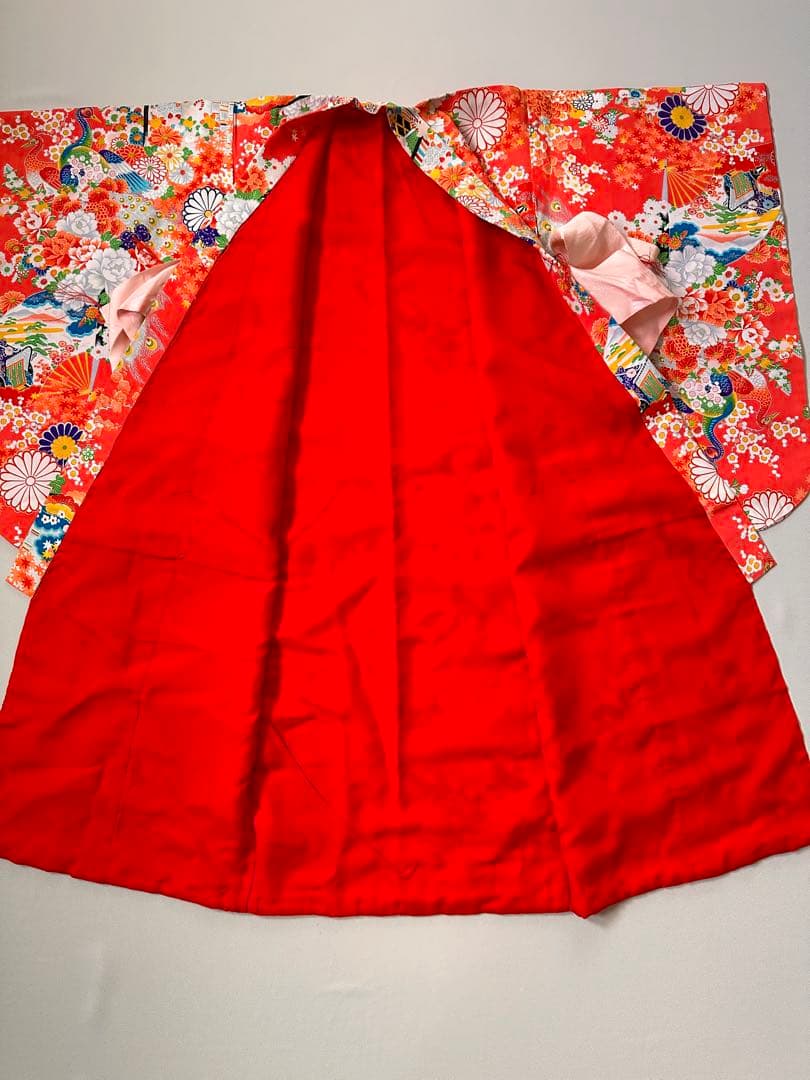 3歳　七五三　着物被布セット