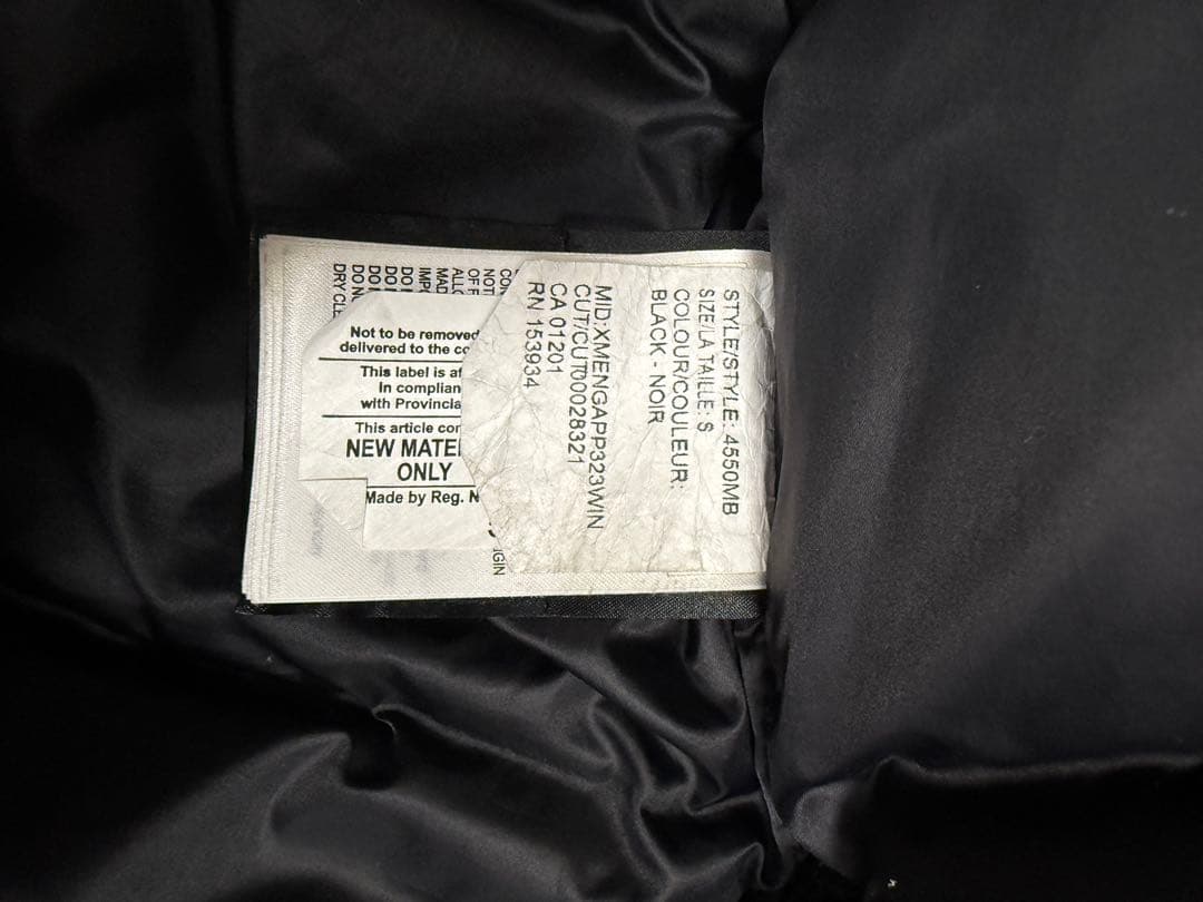 最終セール‼️安心鑑定カナダグースMAITLAND PARKA ブラックレーベル