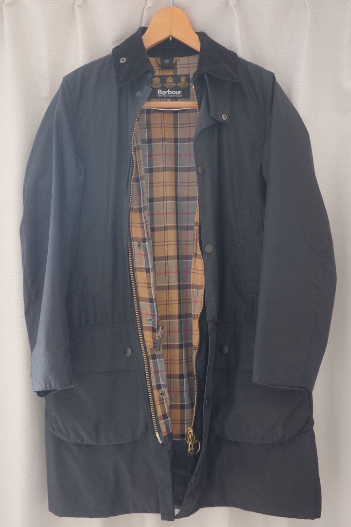 バブアー Barbour ボーダー BORDER ネイビー