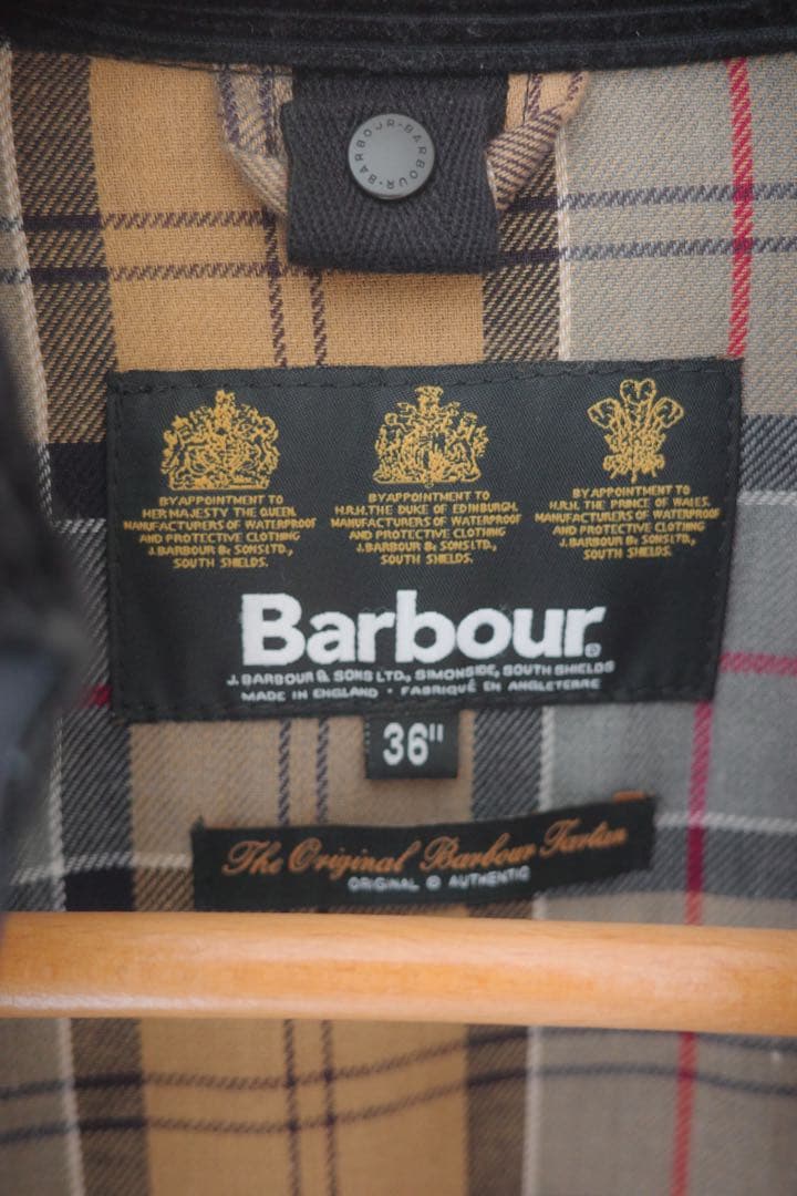 バブアー Barbour ボーダー BORDER ネイビー