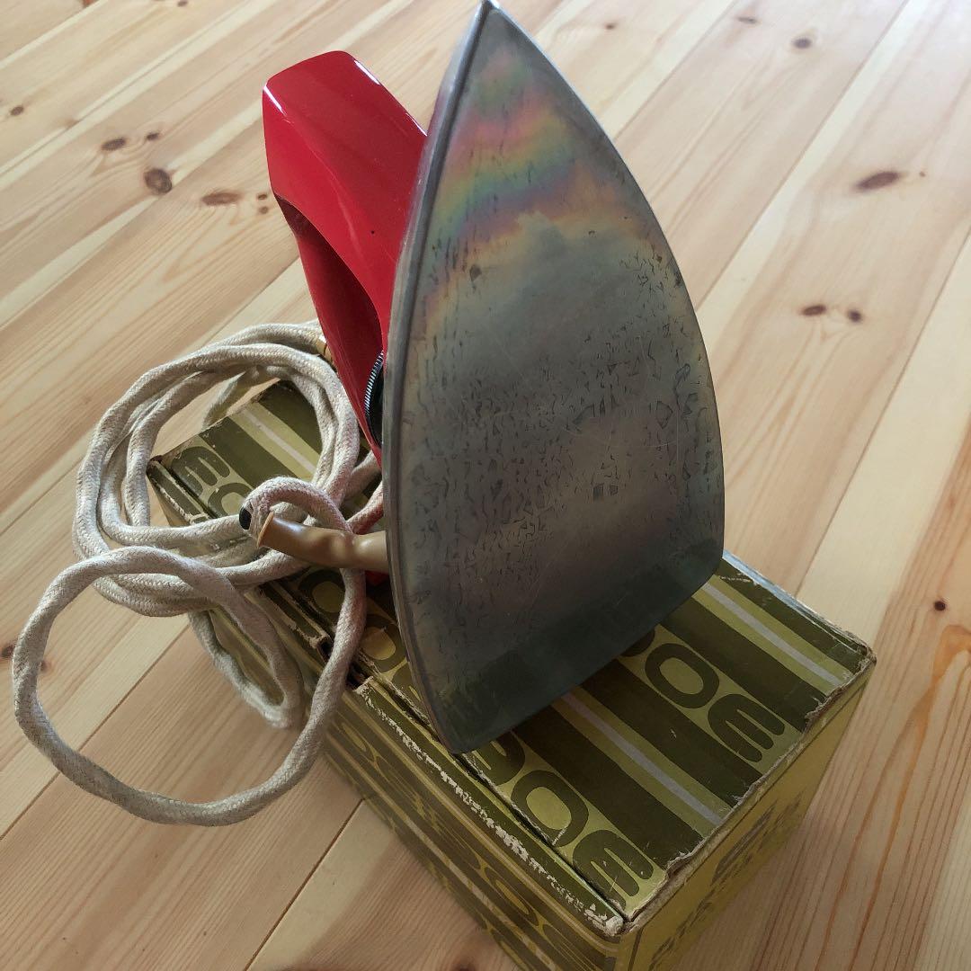 レトロ昭和のアイロン