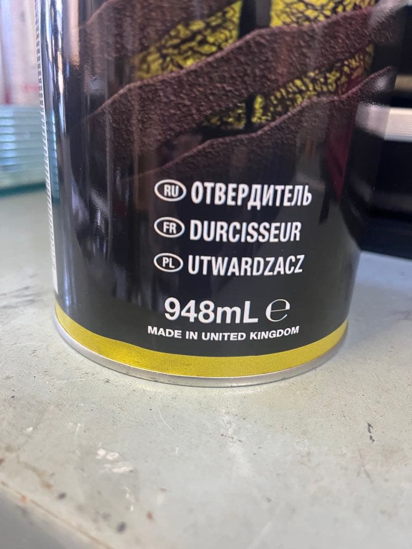 ラプターライナー用硬化剤1缶Raptor Hardener 948mLハードナー