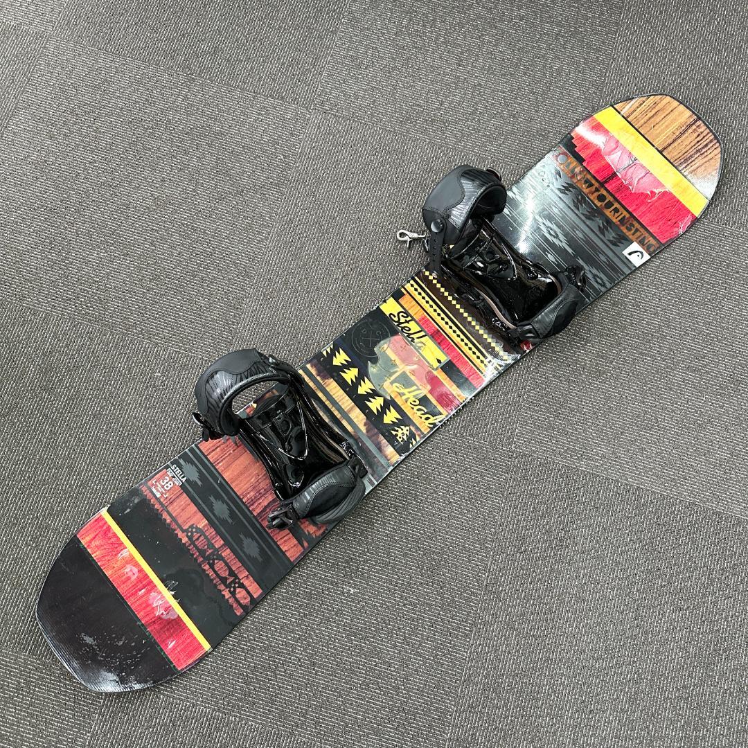 中古 HEAD STELLA DCT スノーボード 38 ビンディング セット