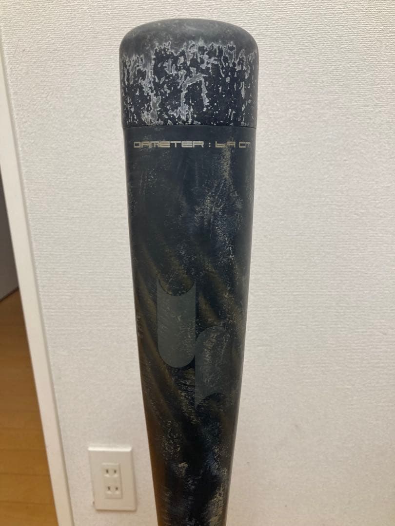 MM18 少年軟式バット 黒 使用感あり　78cm