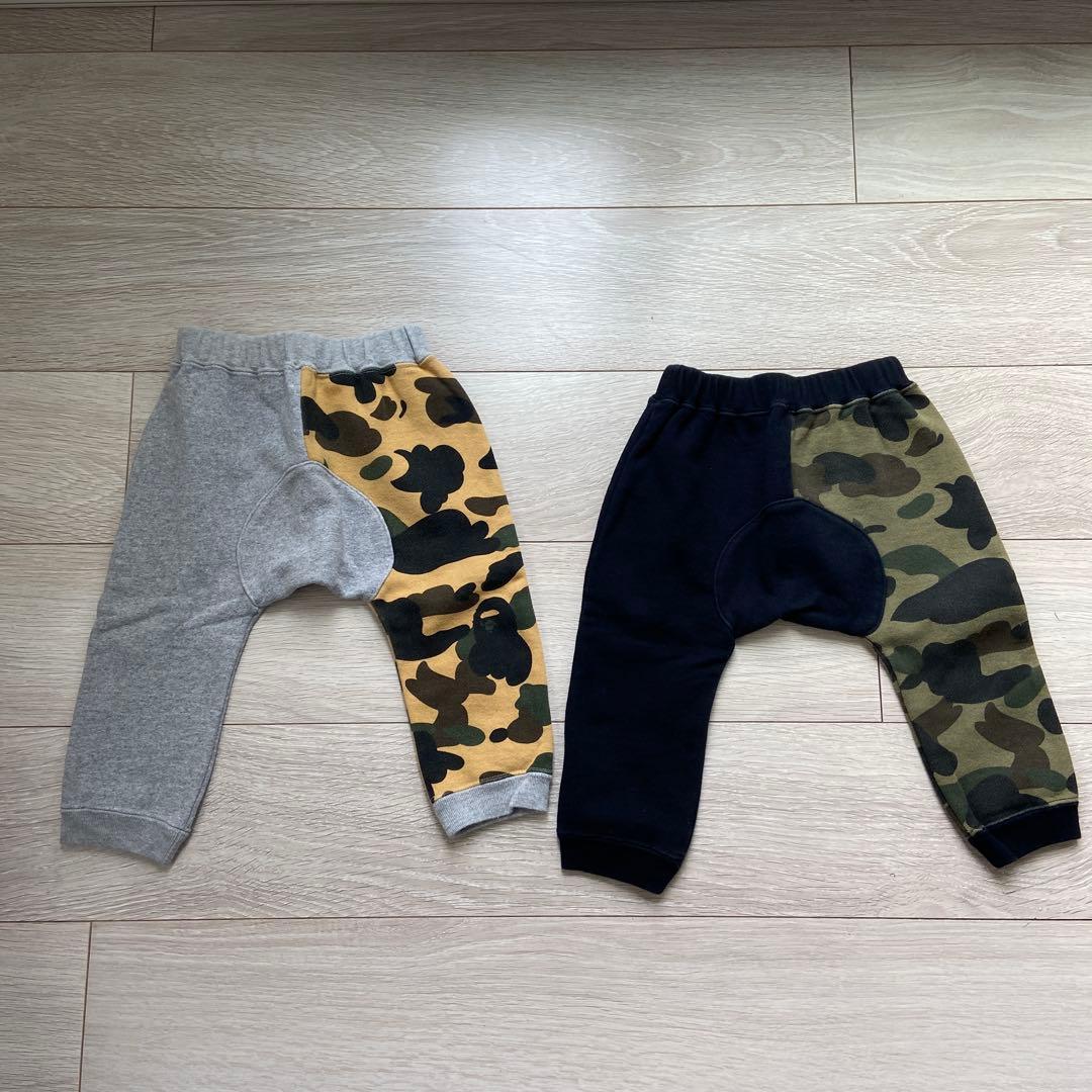 A BATHING APE キッズパンツ 90サイズ