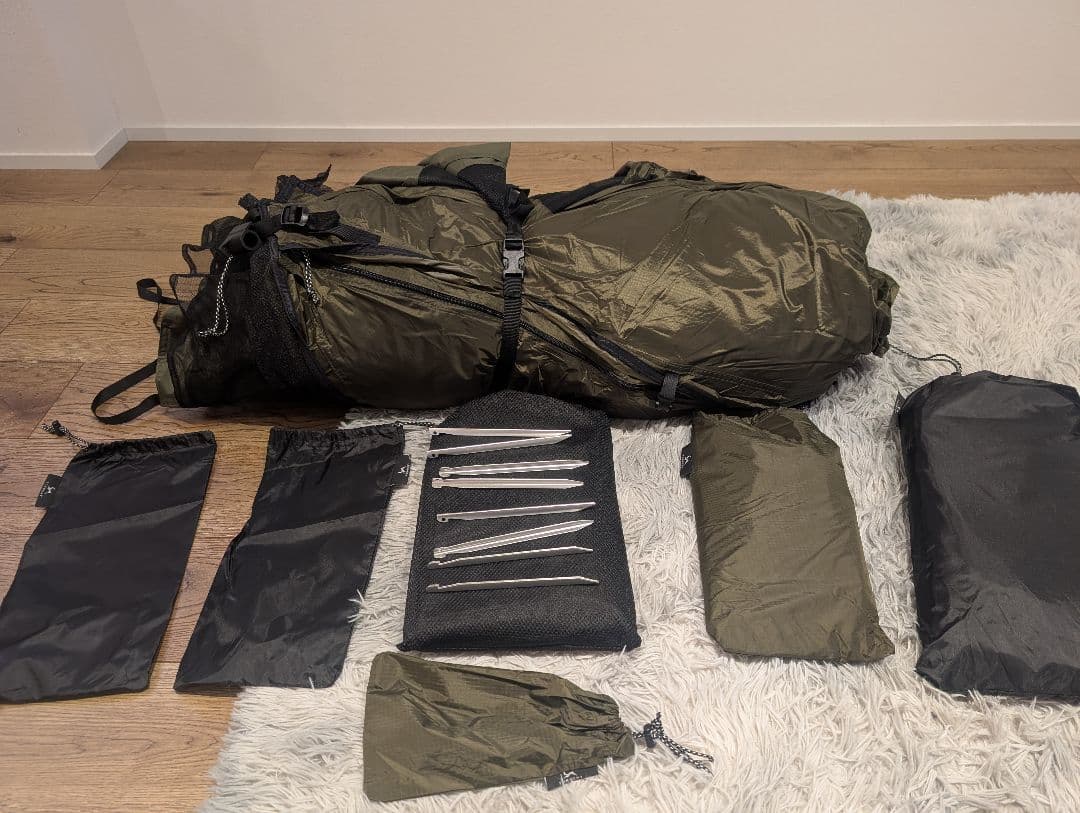 g-moontentとTouring tent ALRPのセット