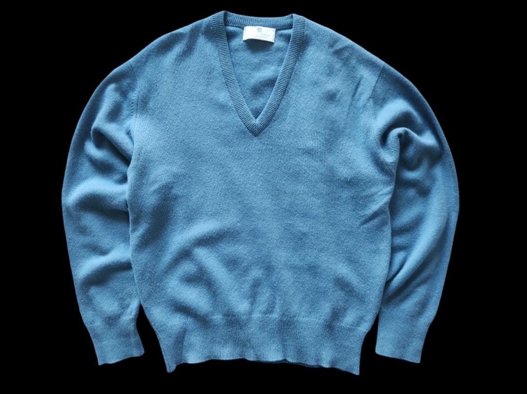 極美品 90s Ballantyne Pure Cashmere 42