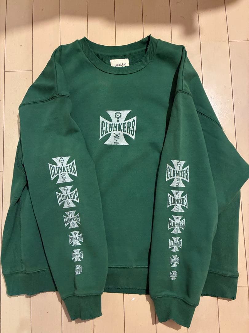 トップス greatLAnd ORIGINAL CLUNKERS CREW NECK L