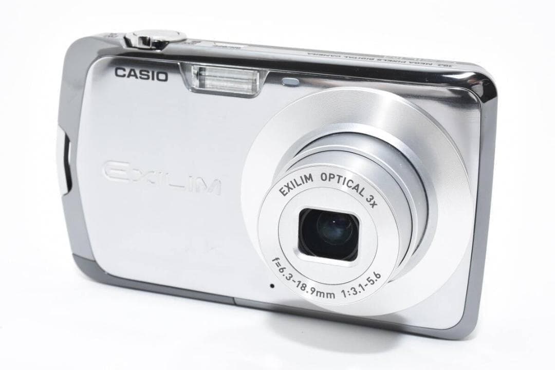 極美品 カシオ　CASIO EXILIM EX-Z1 シルバー ＃Ａ295