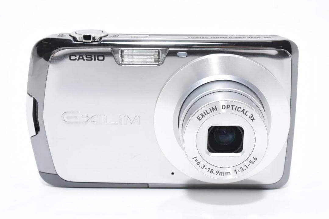極美品 カシオ　CASIO EXILIM EX-Z1 シルバー ＃Ａ295