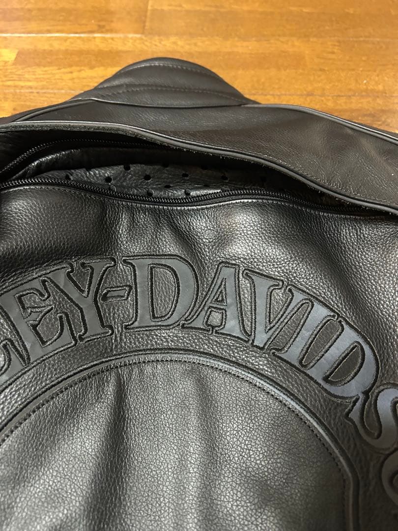 【希少　美品】ハーレーダビッドソン　ライダースジャケット　スカル