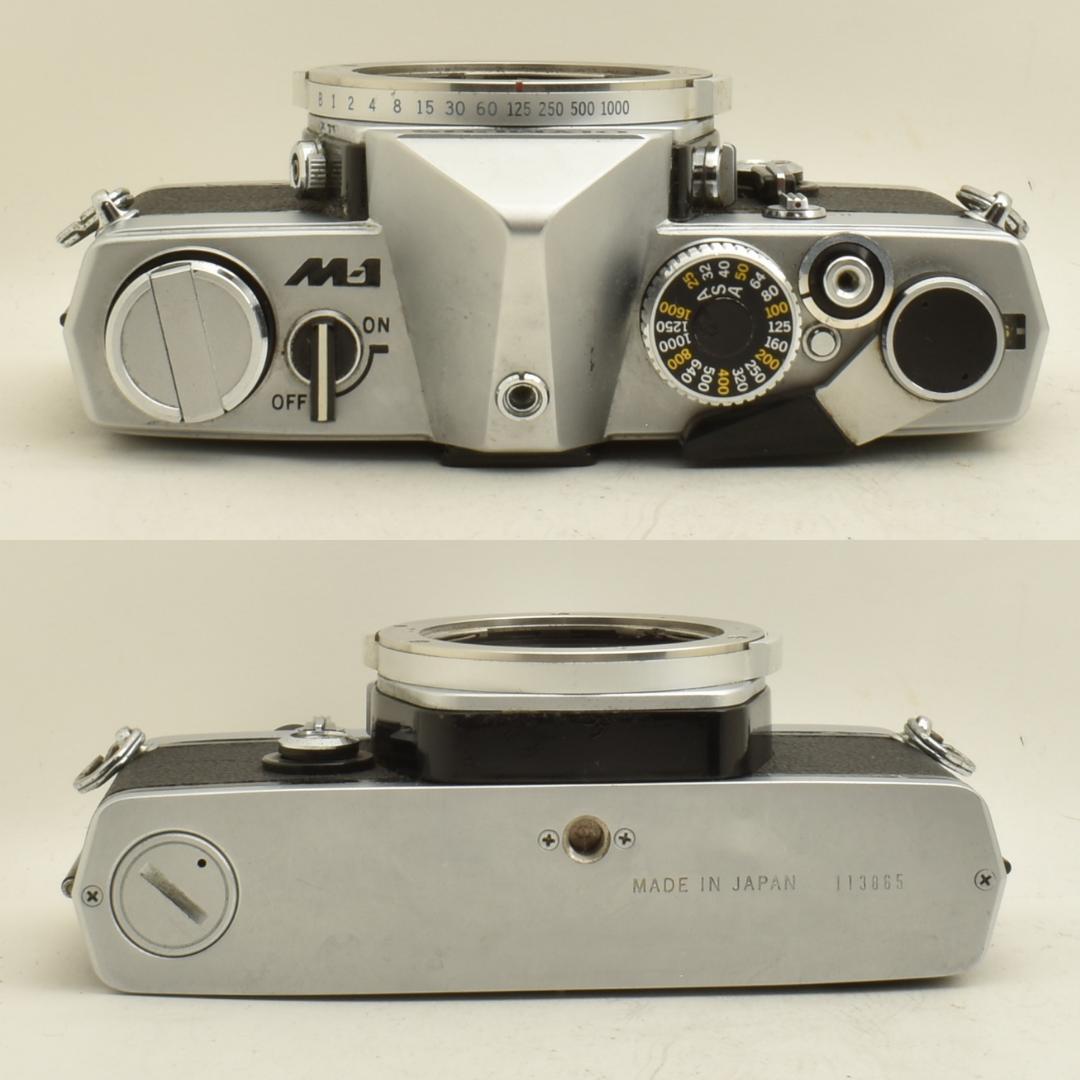 整備済 完動 OLYMPUS M-1 50mm F1.8 レンズ2本 希少