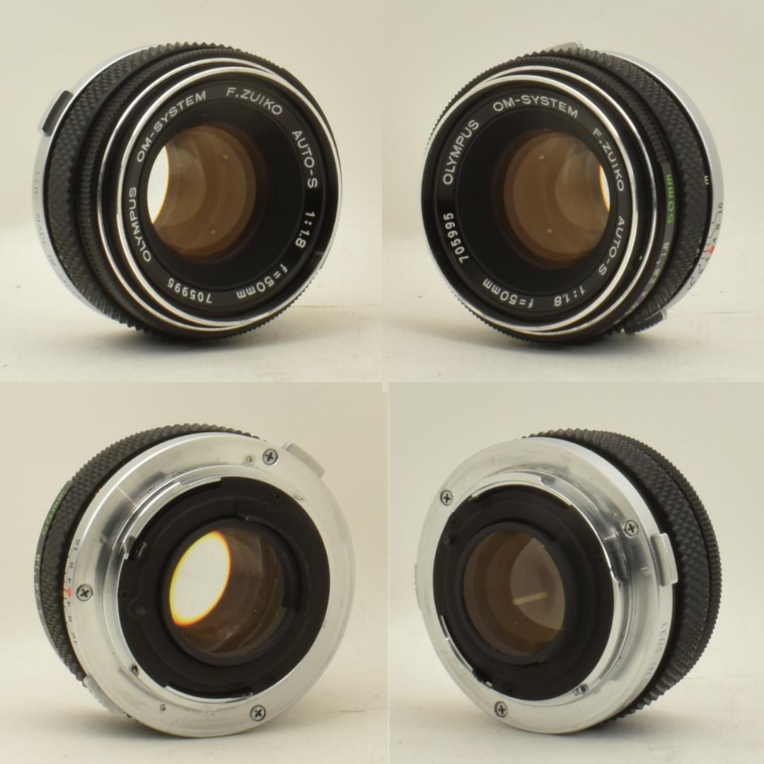 整備済 完動 OLYMPUS M-1 50mm F1.8 レンズ2本 希少