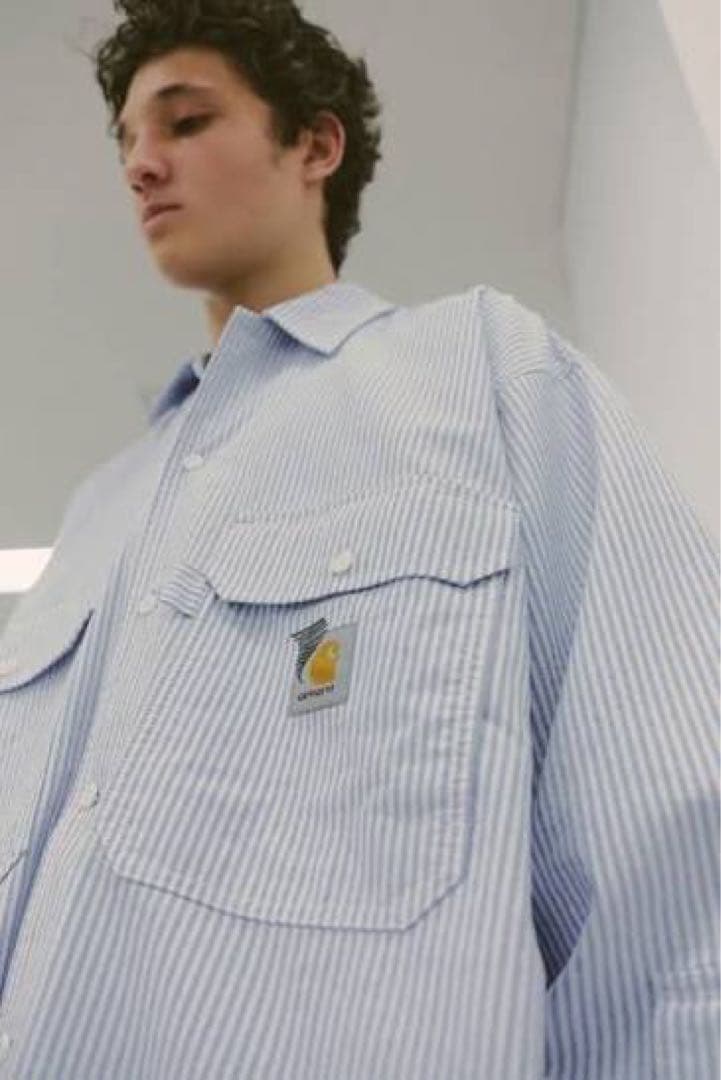INVINCIBLE × Carhartt WIP ストライプシャツ