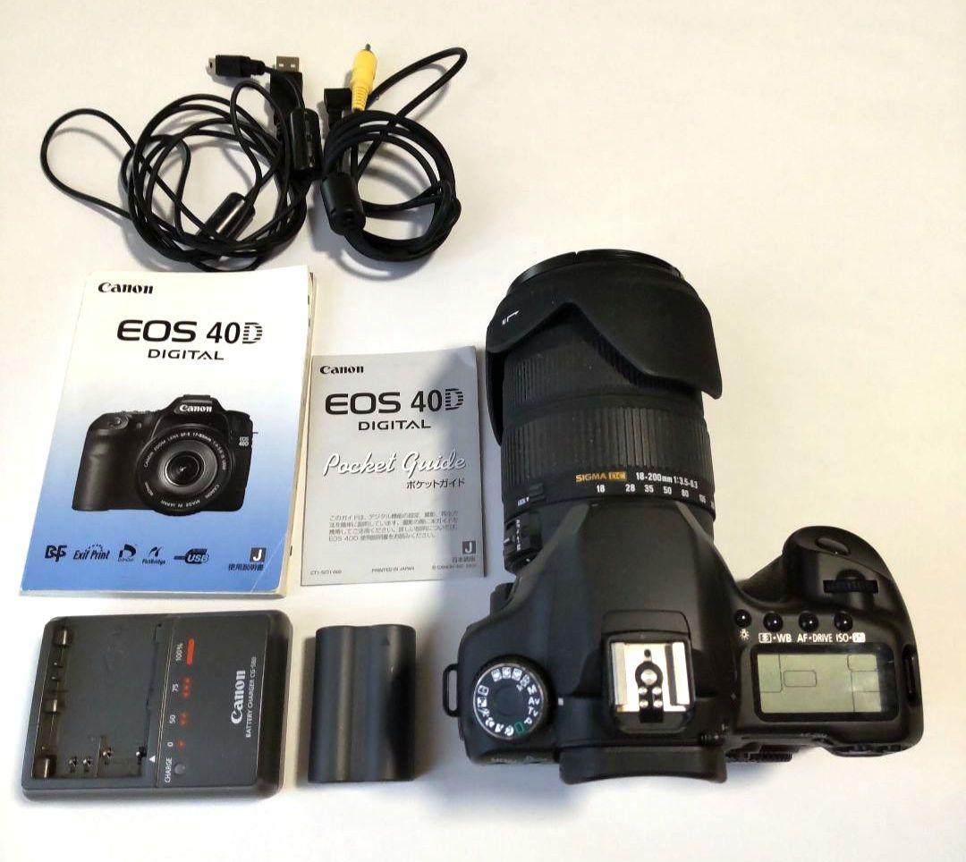 本格入門機　キャノンEOS40Dセット