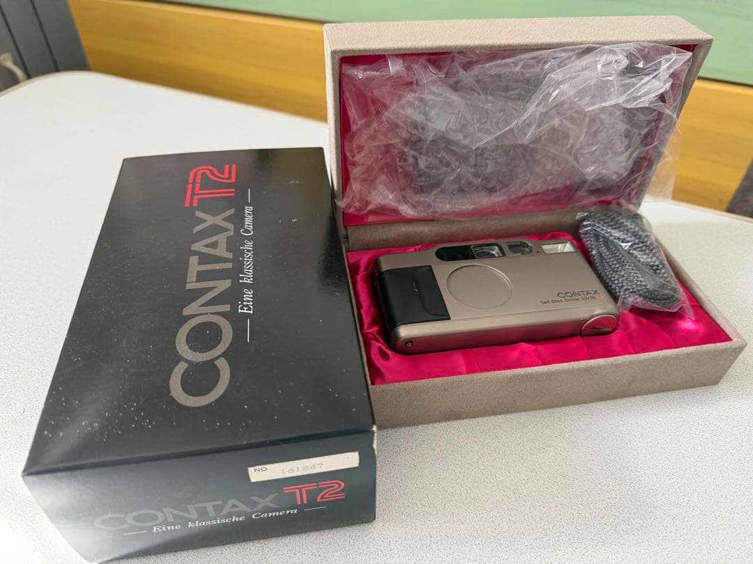 CONTAX T2 付属品あり・動作確認済み