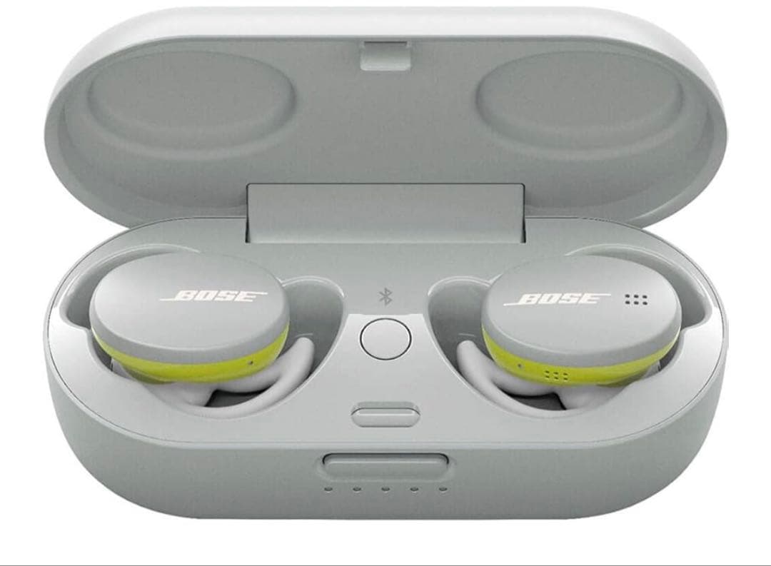 【未開封】BOSE ワイヤレスイヤホン ホワイト/ライムグリーン