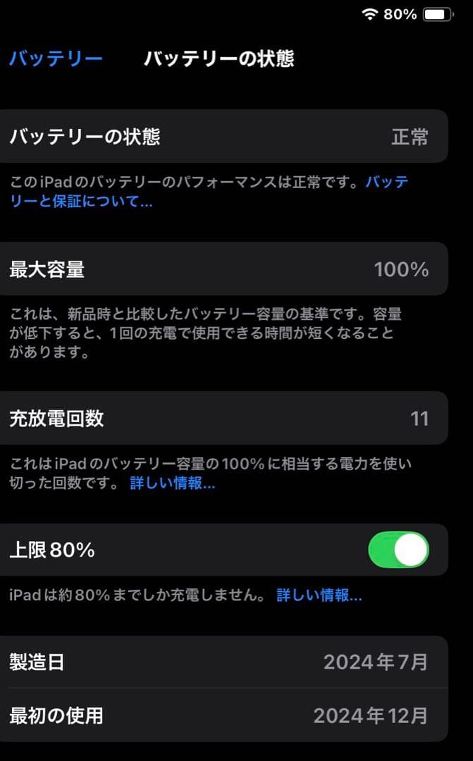 iPad mini 第7世代 256GB Wi-Fi パープル