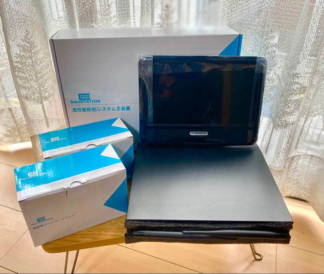 【即日発送✨️】SecuSTATION 高性能防犯カメラ2台セット
