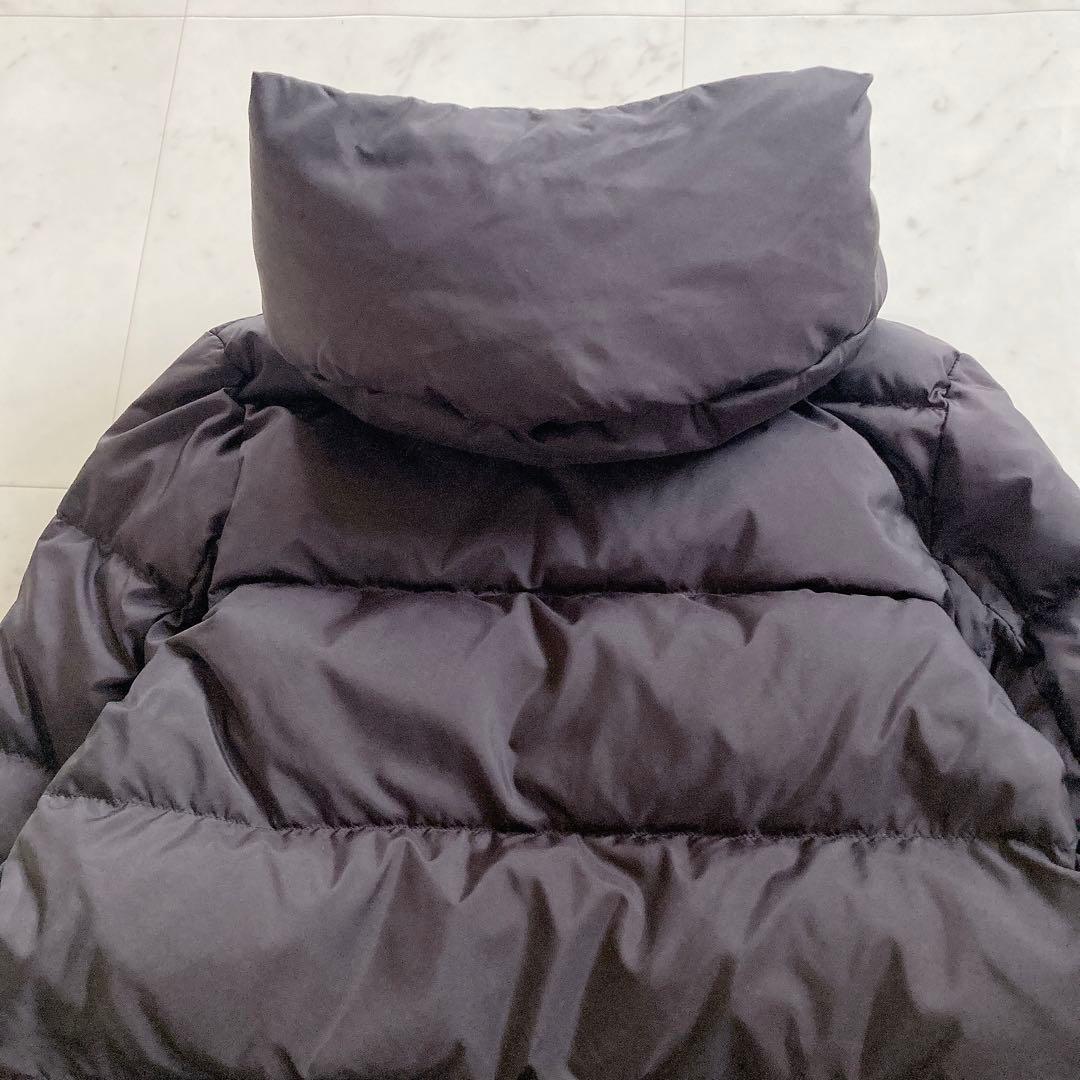 美品　スローブイエナ　ショールフードショートダウンコート　ブラック　38