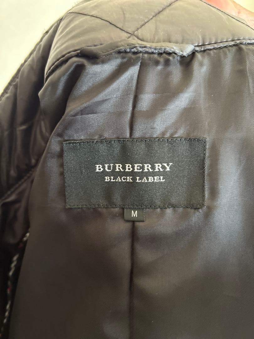 バーバリー　ブラックレーベル　ダウンジャケット　M