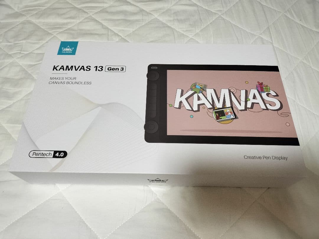 HUION 液タブ 液晶タブレット フル機能USB-Cケーブル付き