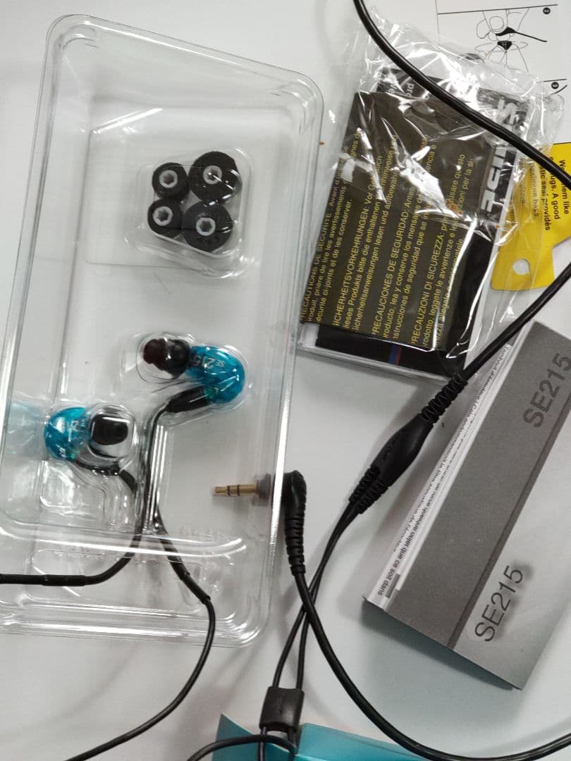 SHURE SE215 有線イヤホン