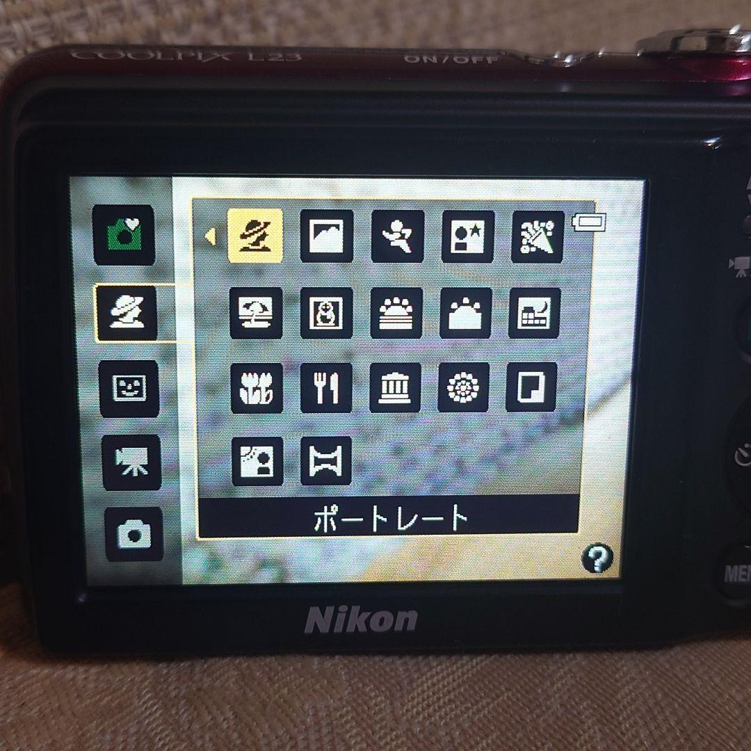 【動作確認済み】Nikon COOLPIX L23 レッド
