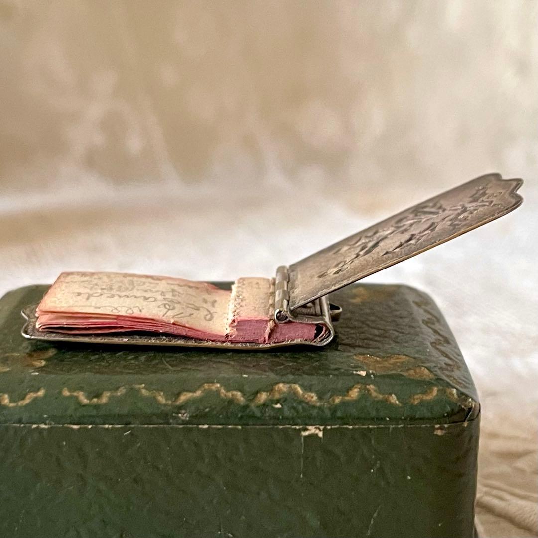 【レア】ドール用カルネドバル　ヒイラギモチーフ柊ミニチュア　フランスアンティーク