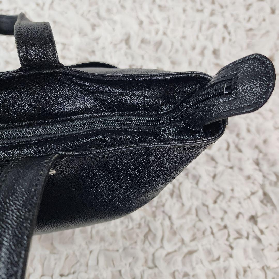 美品 ポーター リンク レザー トートバッグ S 同素材 ポーチ付き