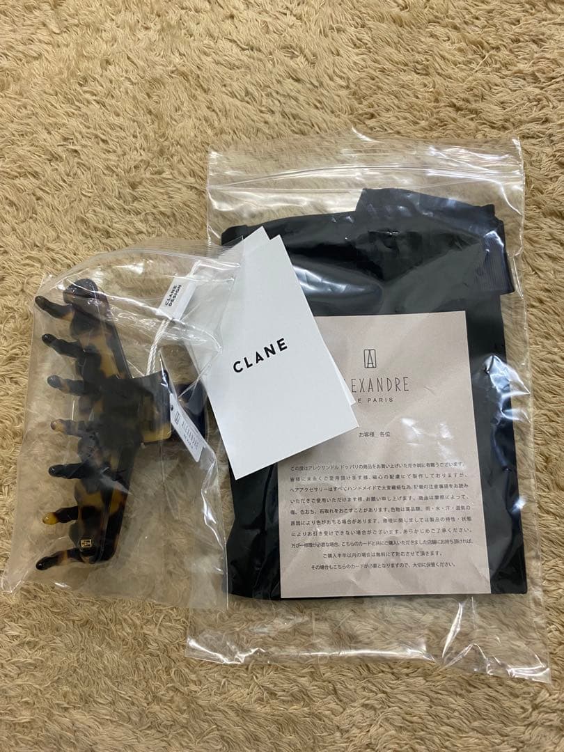 ALEXANDRE DE PARIS ×CLANE ヘアクリップ