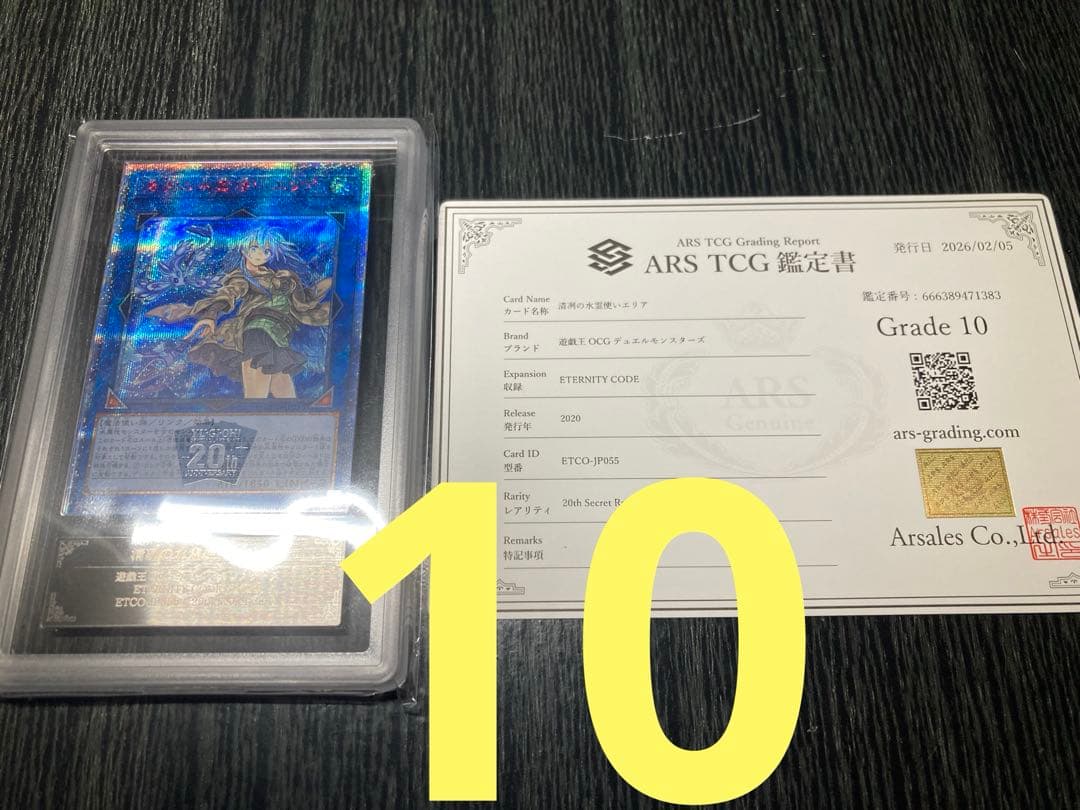 ARS10 清冽の水霊使いエリア 20thシークレット　美品