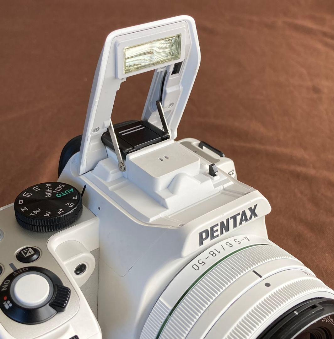 【絞り制御不良】PENTAX K-S2 ホワイト レンズ3本付き