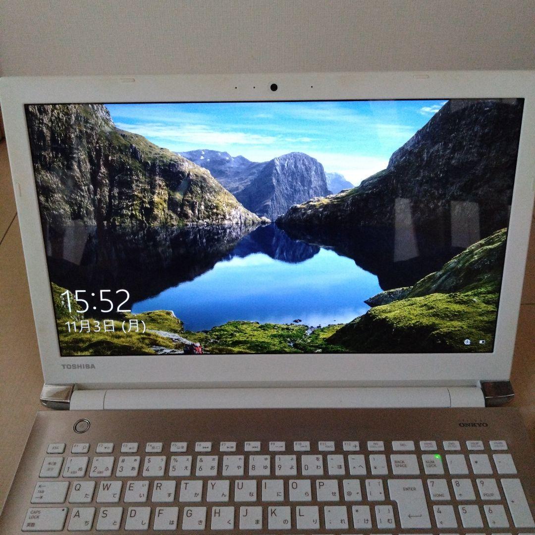 Windowsノート本体 dynabook T65/DG Corei7-7500U 2.70GHz 8GB