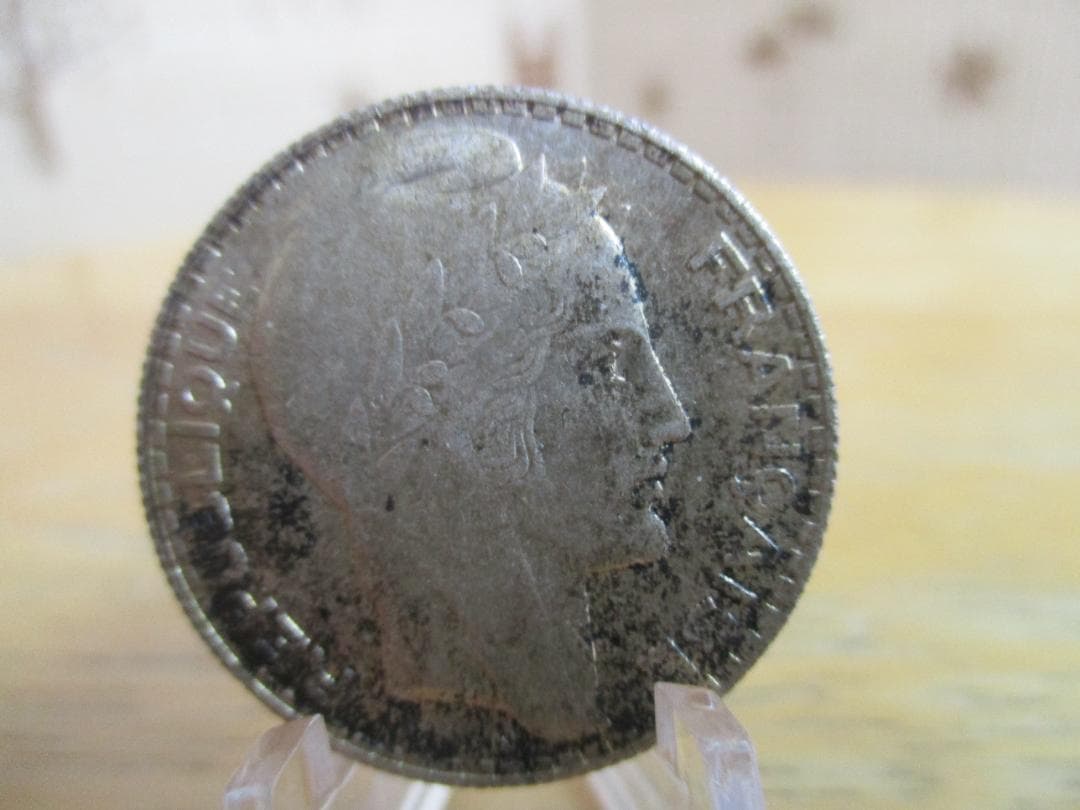 1934 1937　フランス　10フラン　20フラン　銀貨