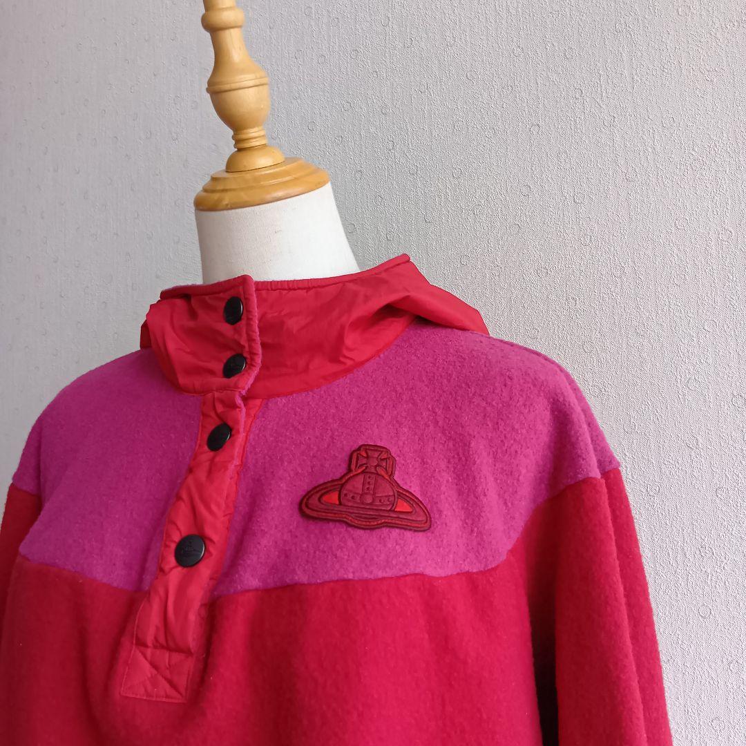 Vivienne Westwood ウールブークレーバレルブロッキングフーディー