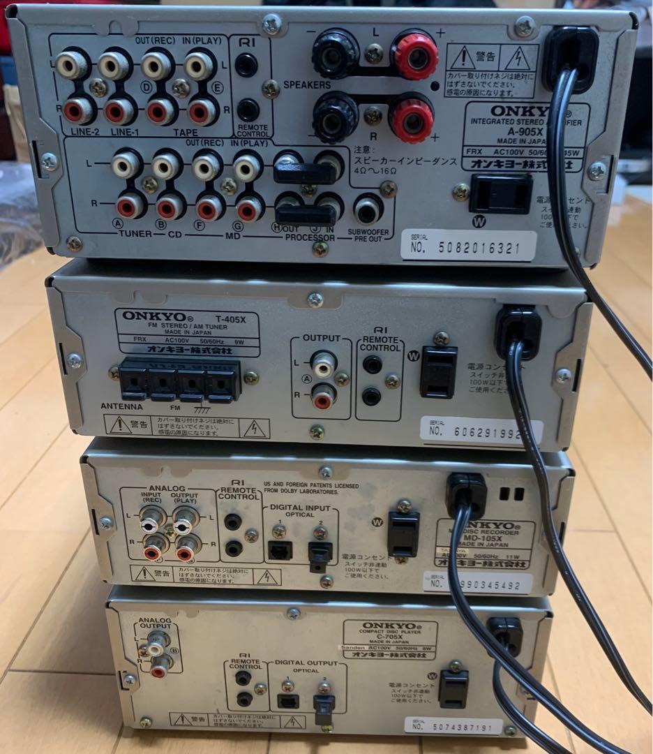 ONKYO オーディオコンポ A-905X