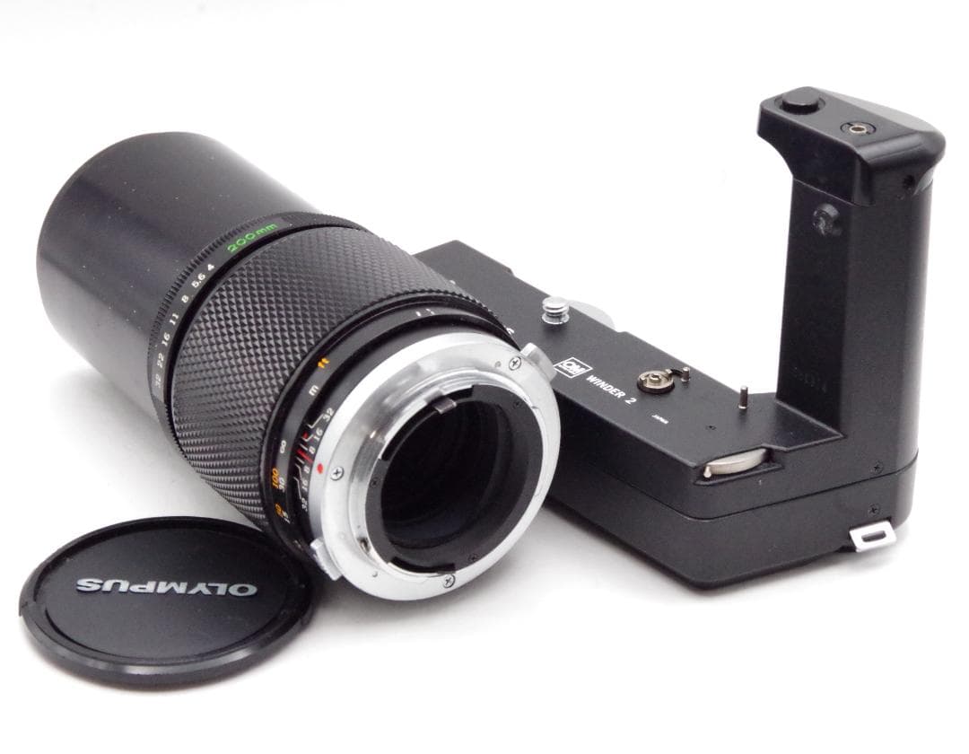 オリンパス OM-1 OM-SYSTEM 50mm f1.8 ワインダーセット