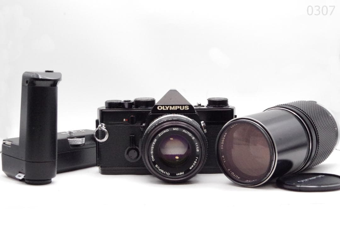 オリンパス OM-1 OM-SYSTEM 50mm f1.8 ワインダーセット