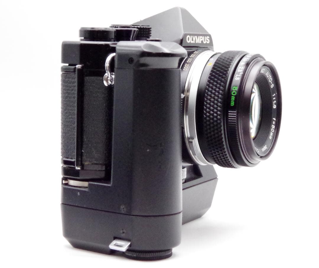 オリンパス OM-1 OM-SYSTEM 50mm f1.8 ワインダーセット