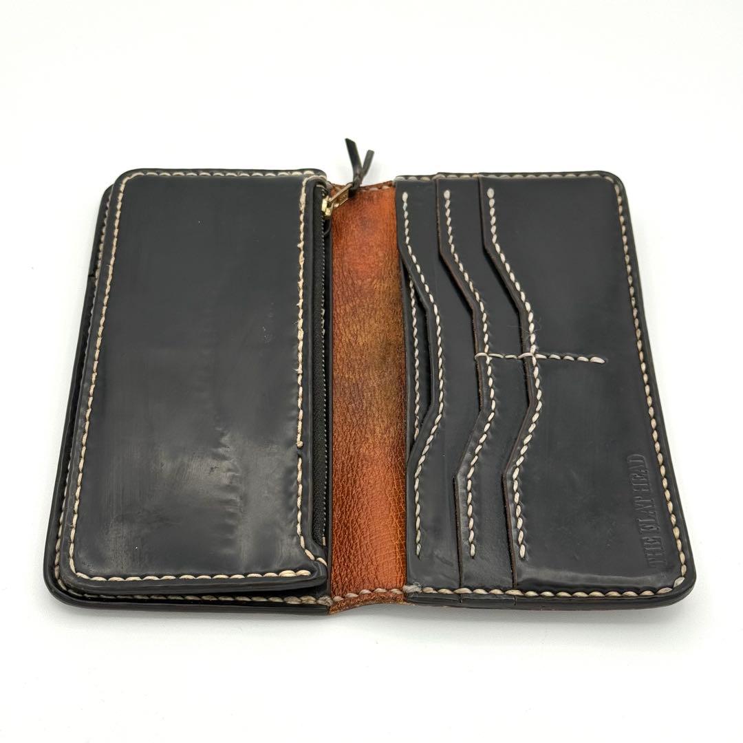 THE FLAT HEAD フラットヘッド 長財布 コンチョ コードバン