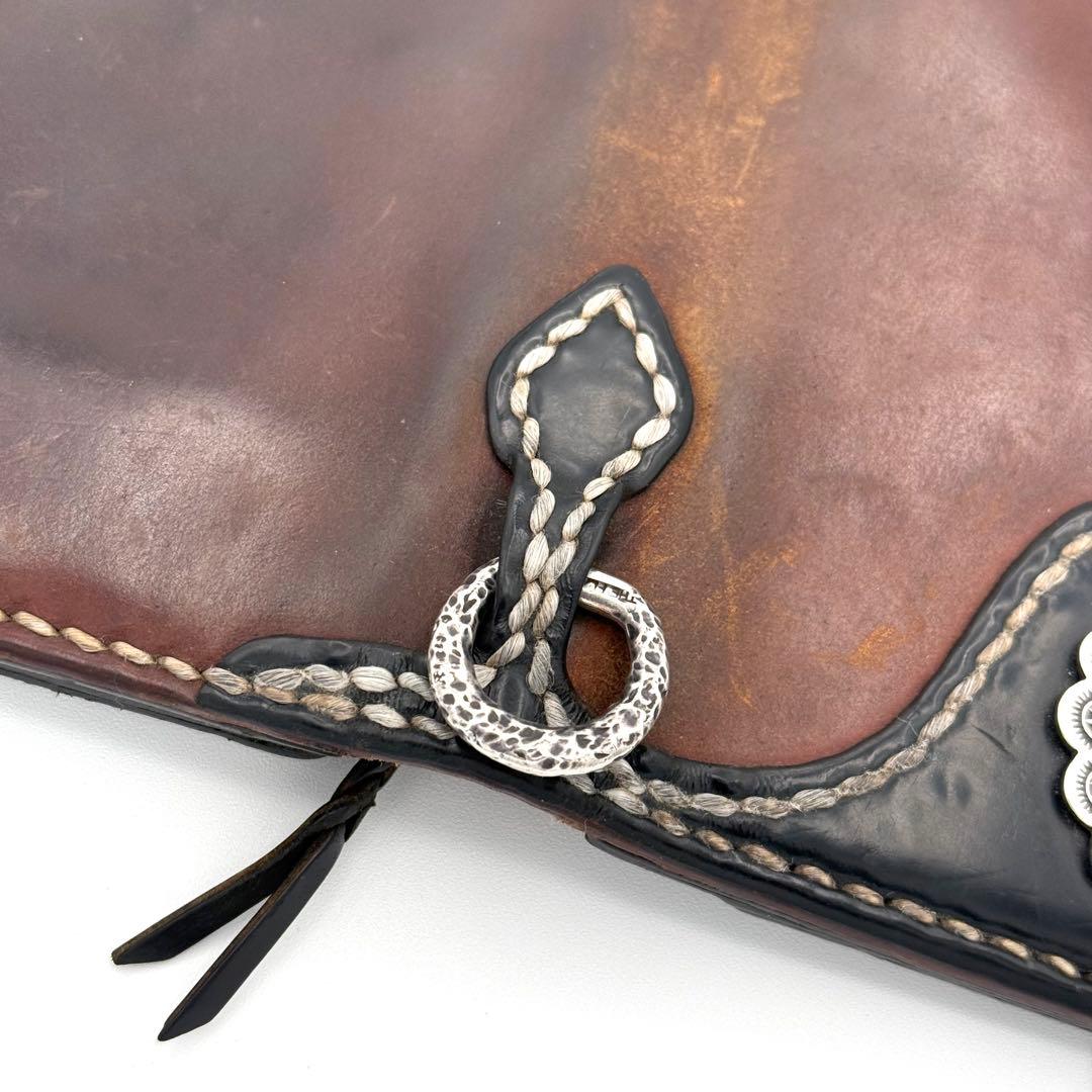 THE FLAT HEAD フラットヘッド 長財布 コンチョ コードバン