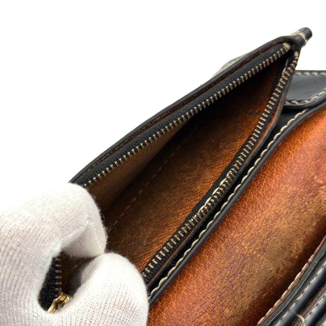 THE FLAT HEAD フラットヘッド 長財布 コンチョ コードバン