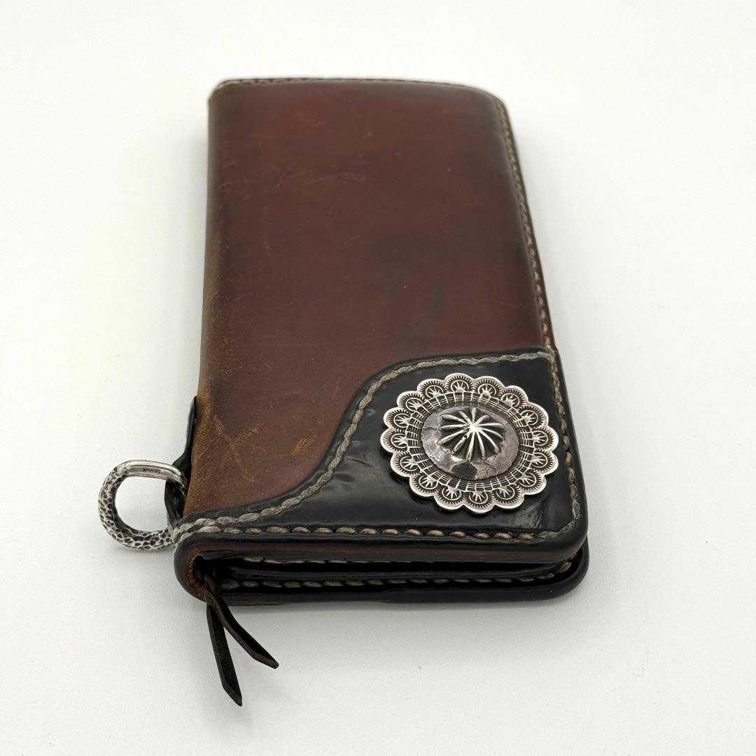 THE FLAT HEAD フラットヘッド 長財布 コンチョ コードバン