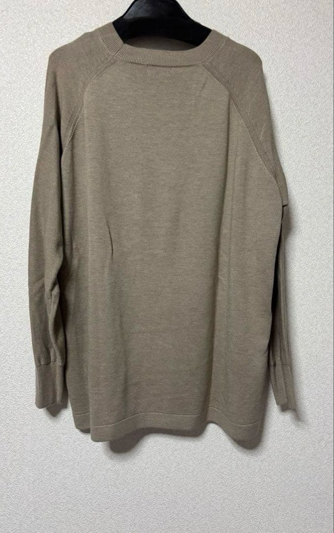 Aga ラウンドヘムニットandベスト2点